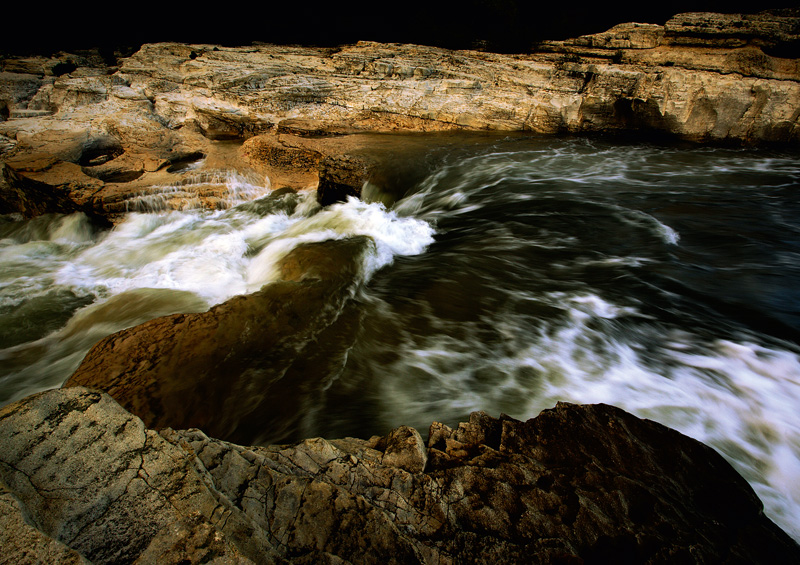 Postcard Cascade of Sautadet - Gard, France